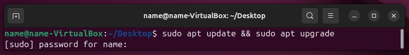 Actualizando el sistema Ubuntu
