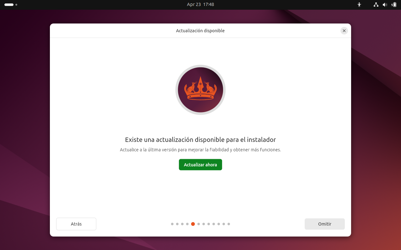 Crear usuario