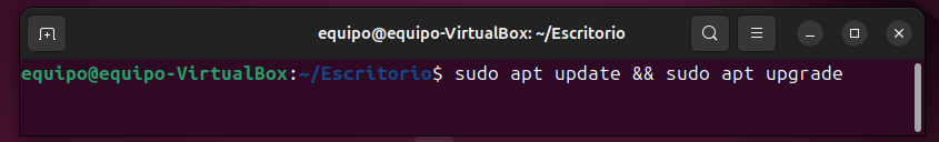 Explorar terminal
