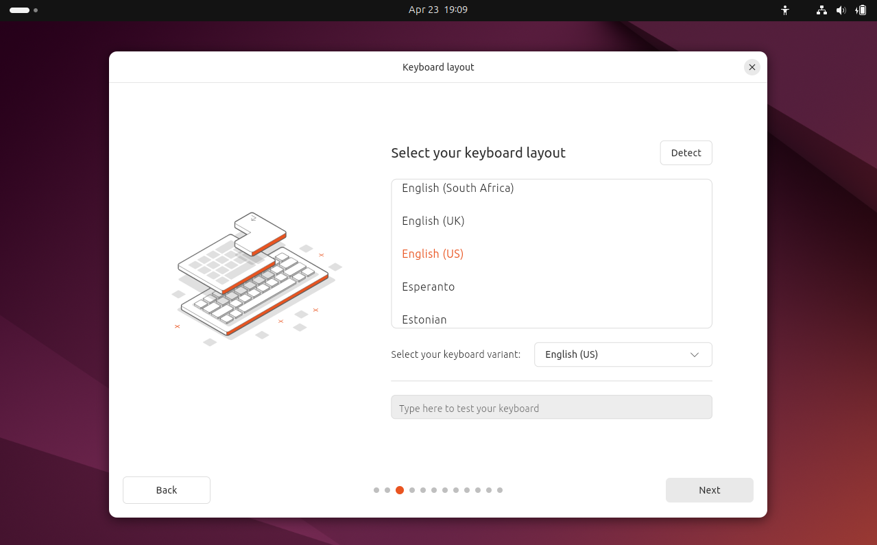 Partition Setup