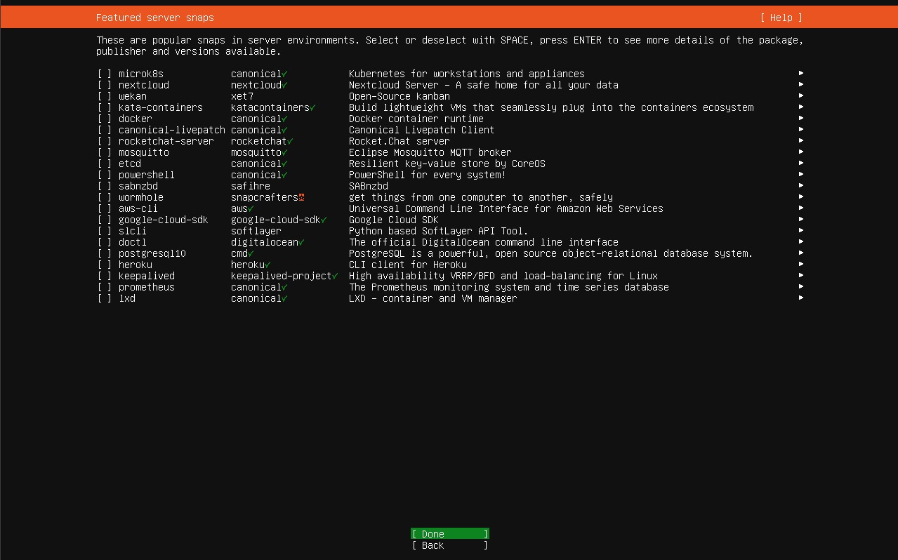 System installation