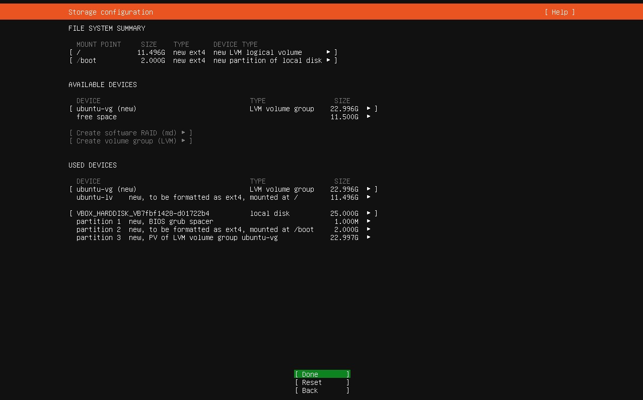 Disk selection