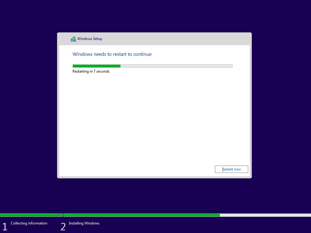 Confirm partition