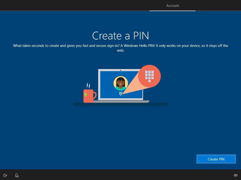 Sign in with Microsoft account