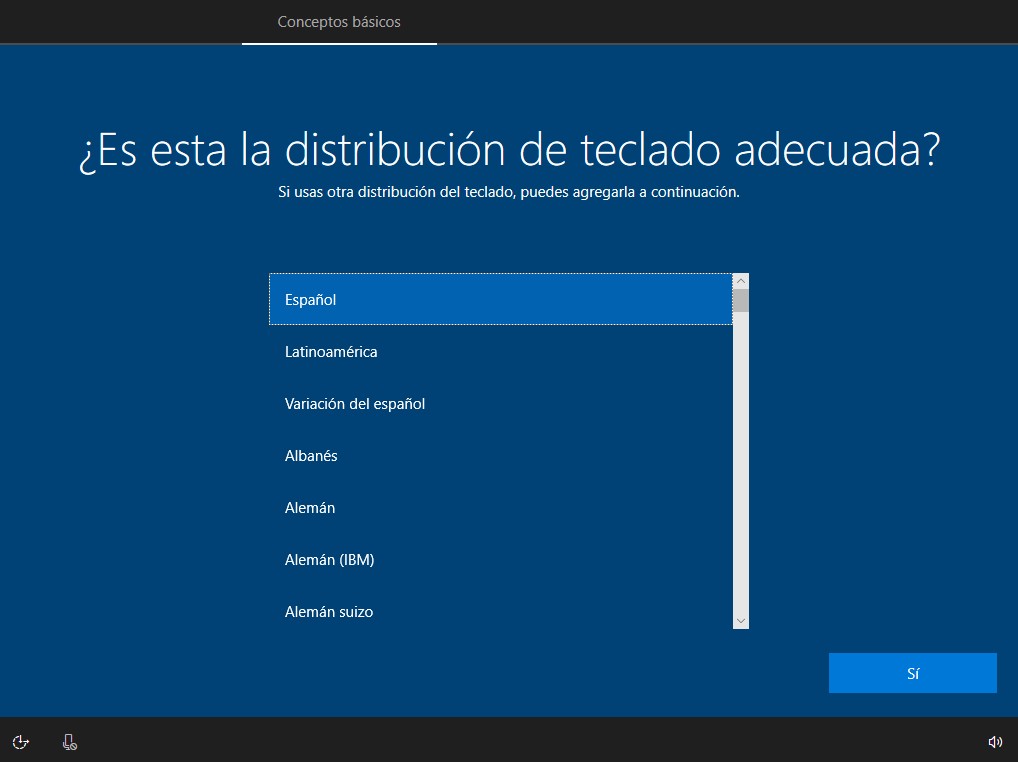 Configuración regional