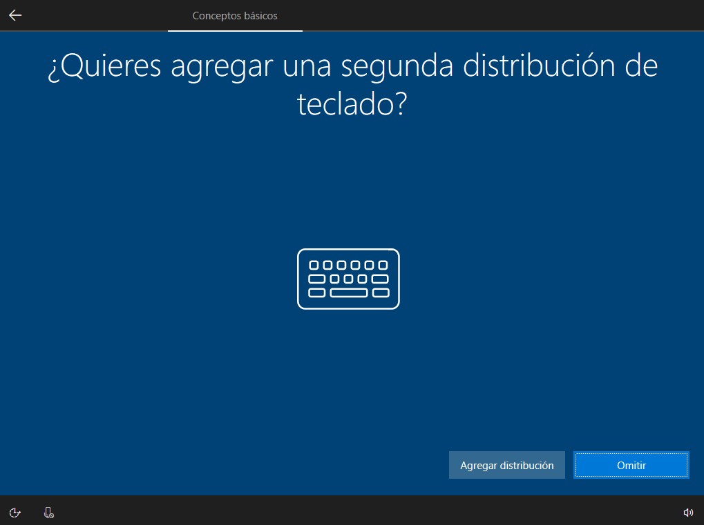 Distribución del teclado