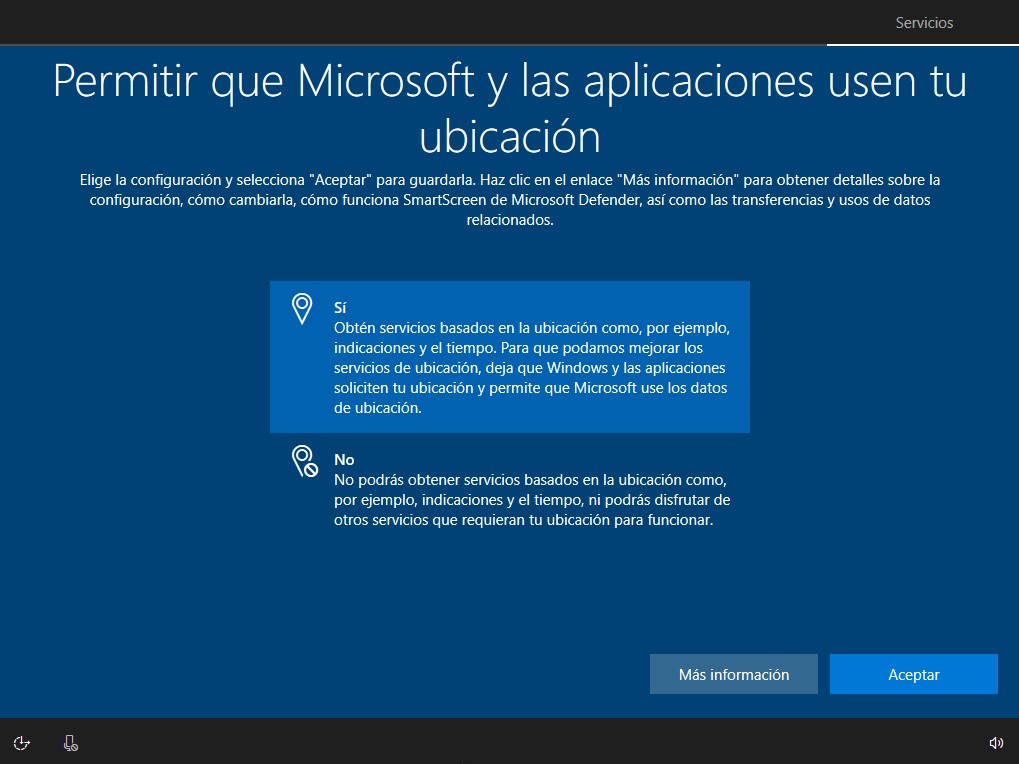 Configuración de privacidad