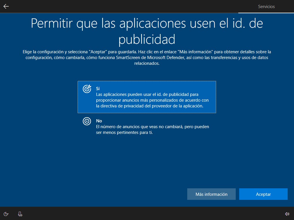 Escritorio de Windows 10