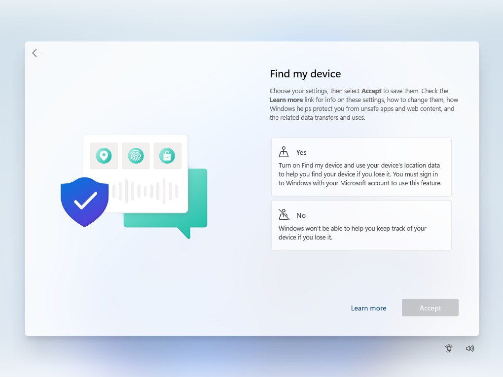 Privacy settings