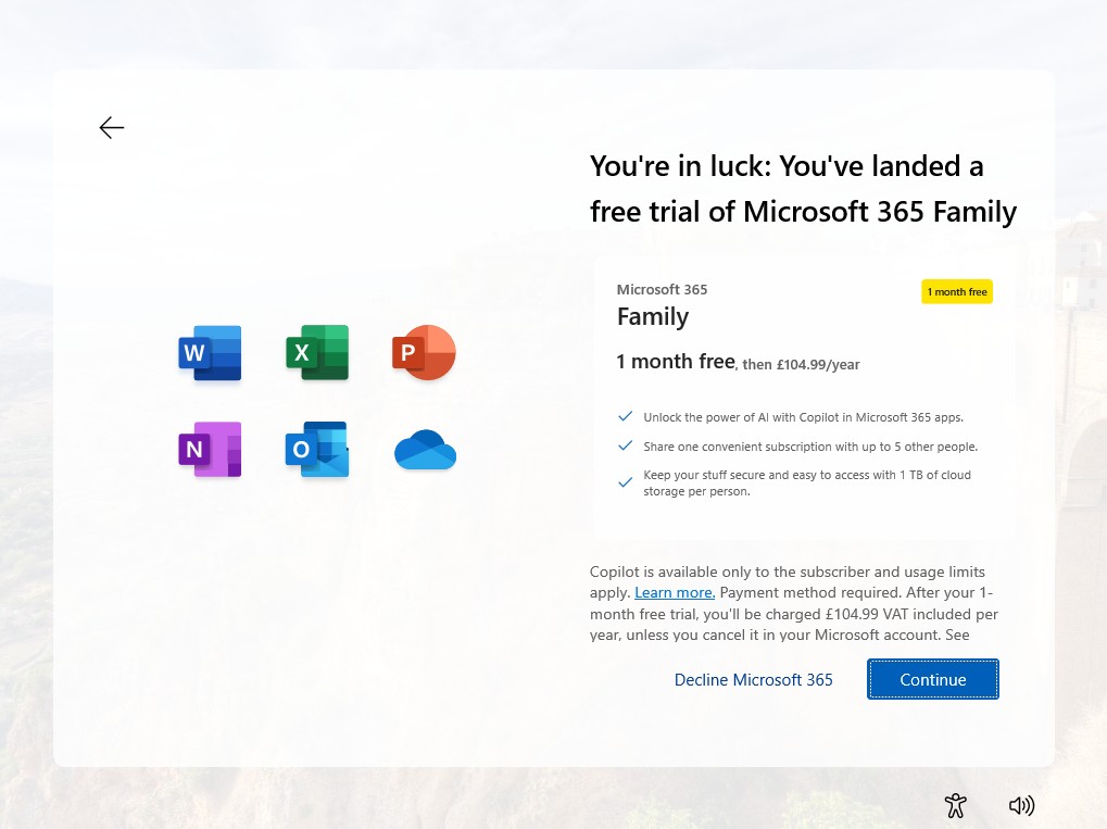 Privacy settings