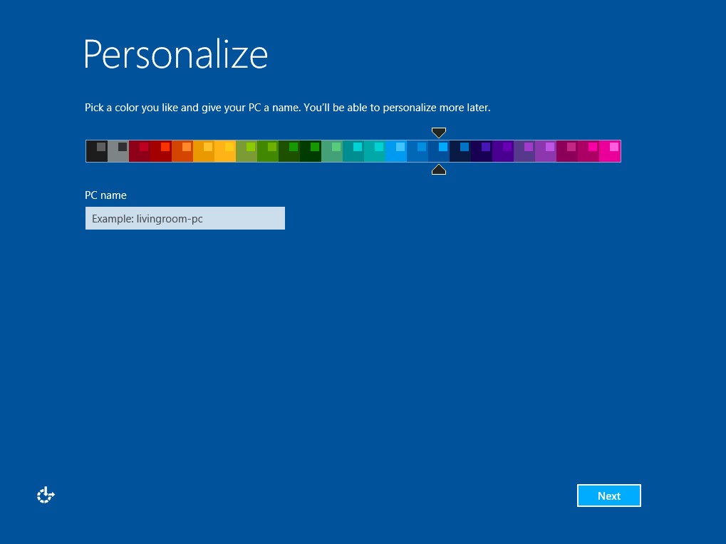 Installation Start